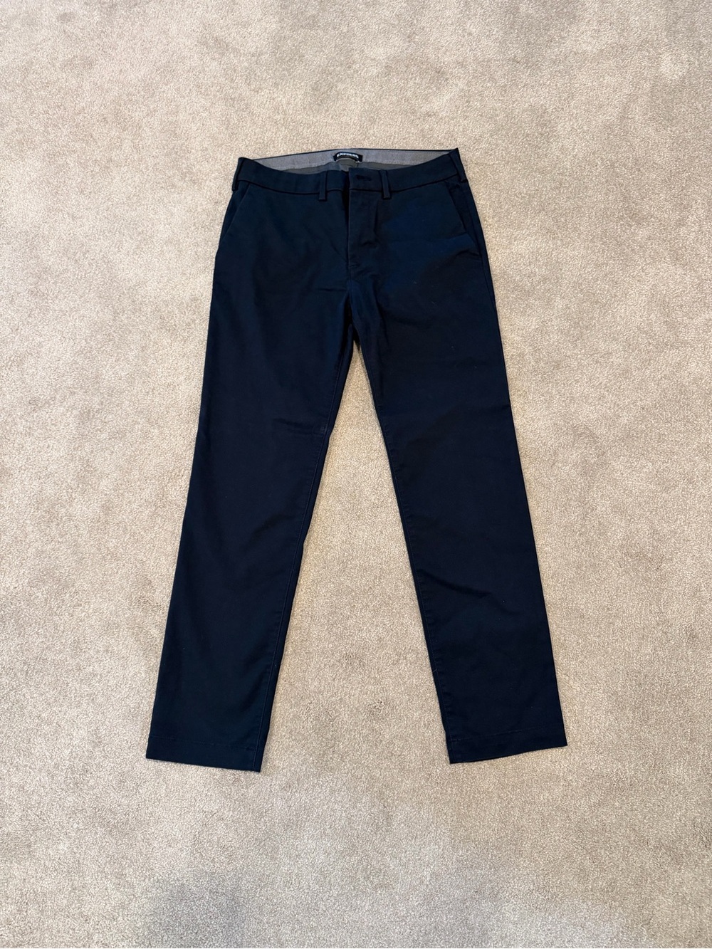 Express Men's Dark Navy Chino Pants